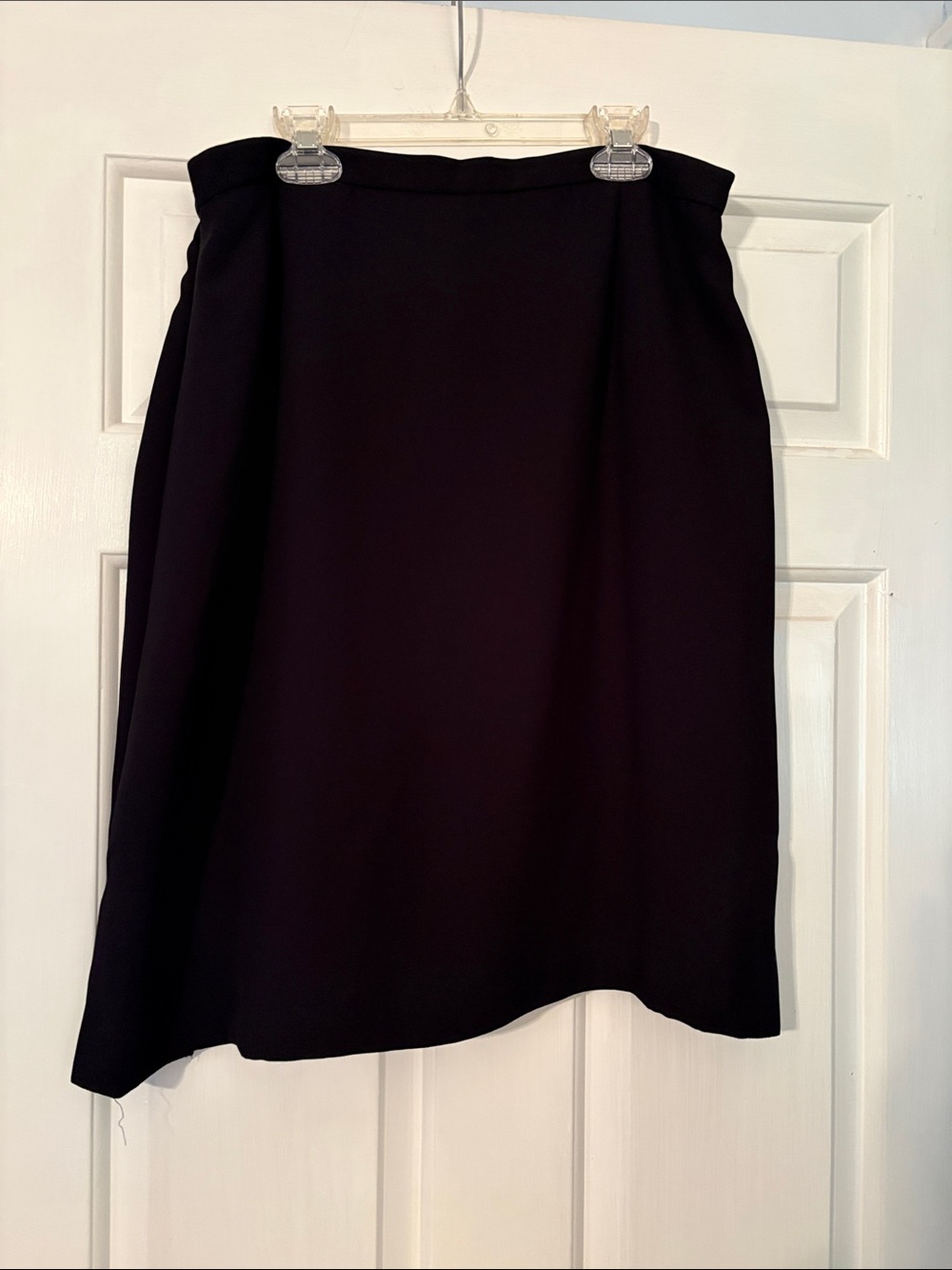 Laura Scott Black A-Line Skirt - Classic Office Staple